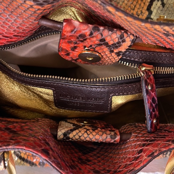 Michael Kors Python Handbag - Picture 7 of 13